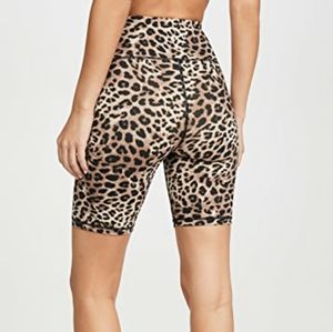 Spiritual Gangster Cheetah Leggings Shorts S XS
